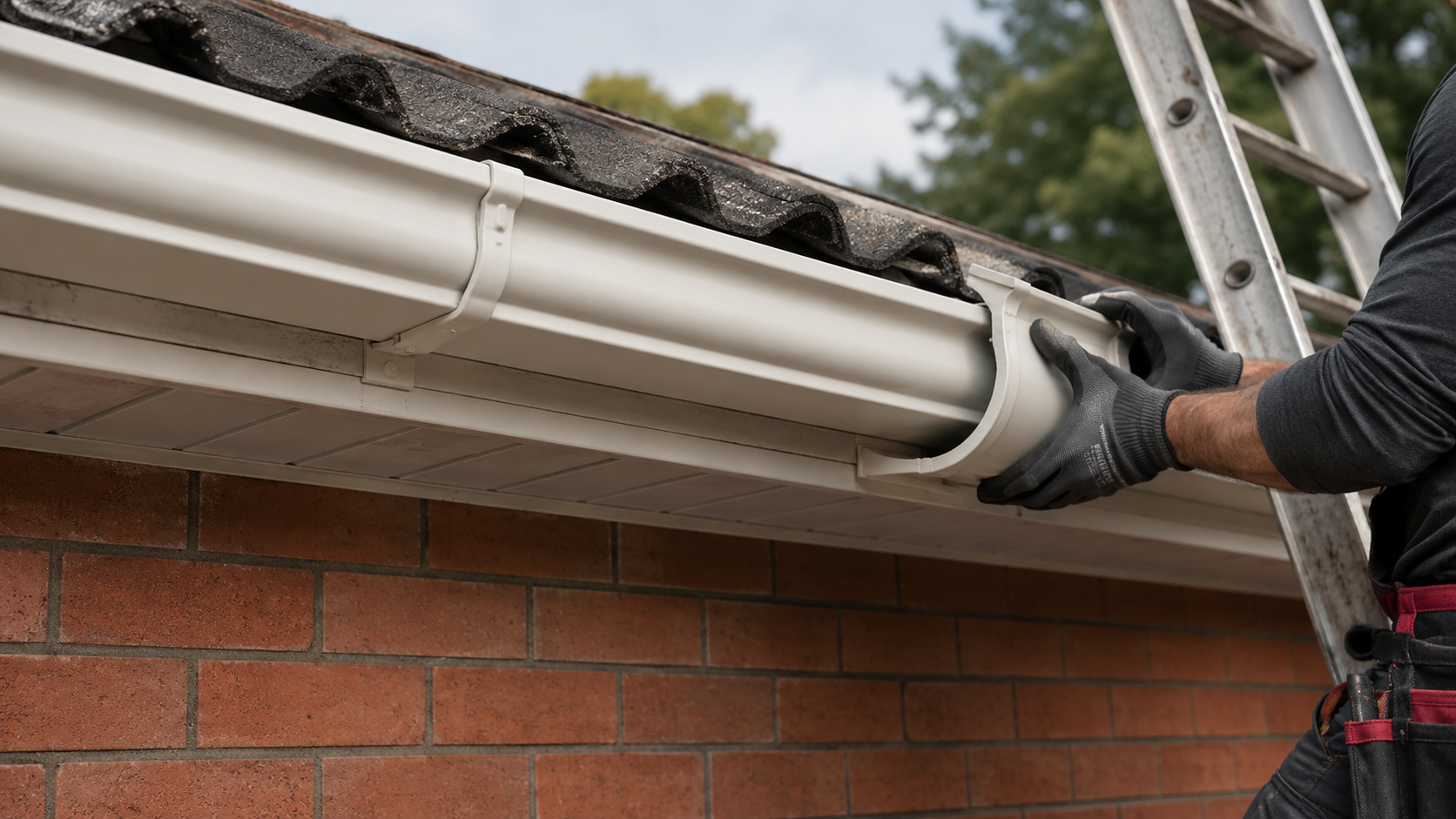 Gutter installation in Charleston, TN